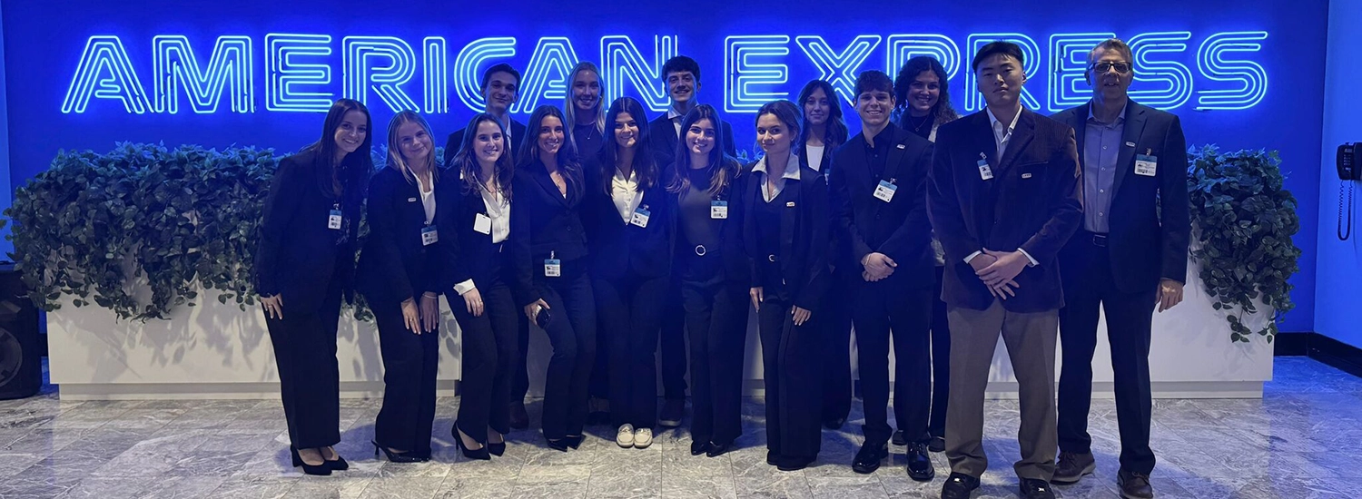 Amex Student Group Photo