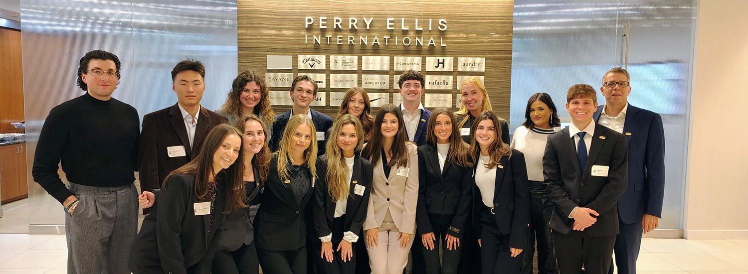 Perry Ellis Student Group Photo